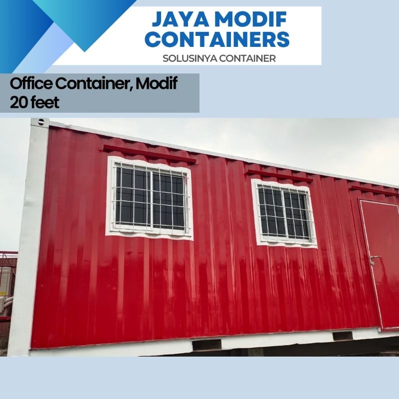 Jual Container Office 20 Feet Kantor Modif (Jual/Sewa/Modif) (20/40Feet ...