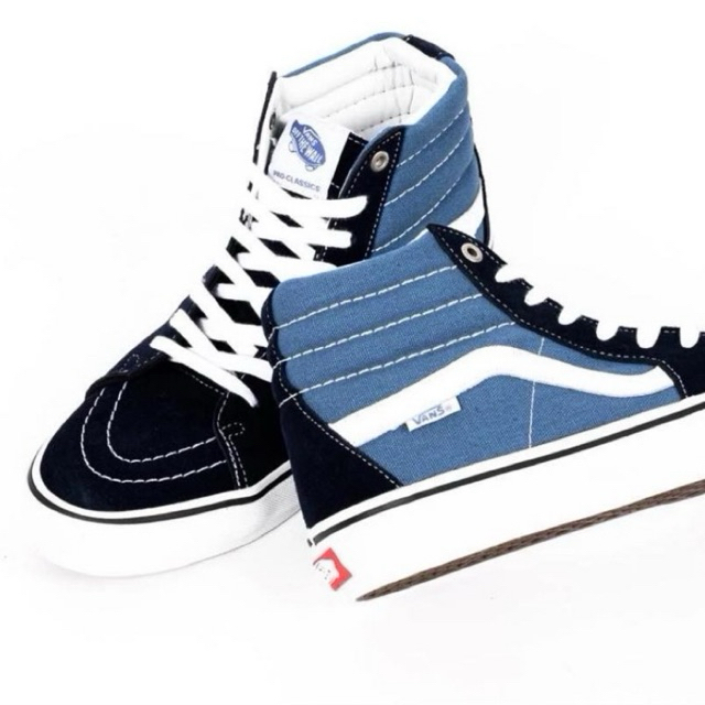 Jual VANS SK8 HI PRO NAVY ORIGINAL 100 GUARANTEE Shopee Indonesia