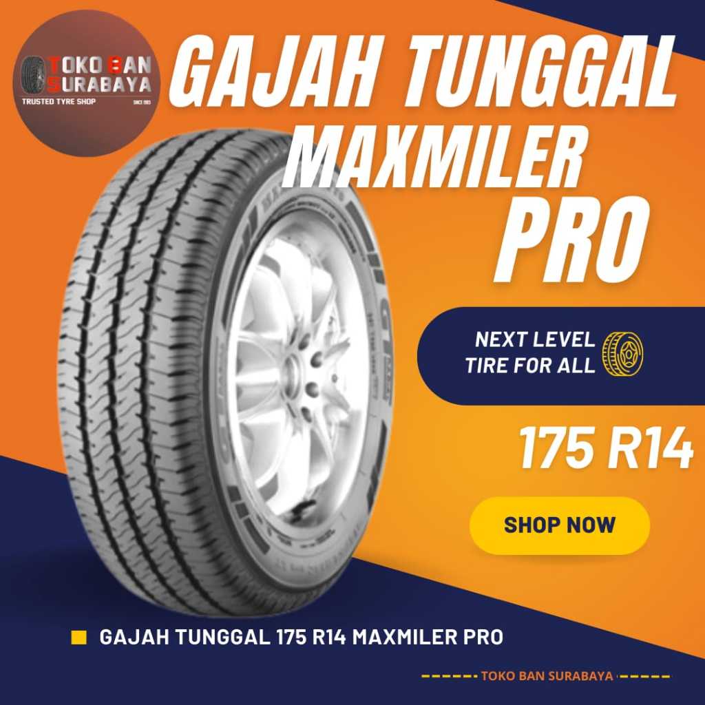 Jual Ban GT Radial 175 R14 175R14 175 14 175 14 R14 R 14 MAXMILER