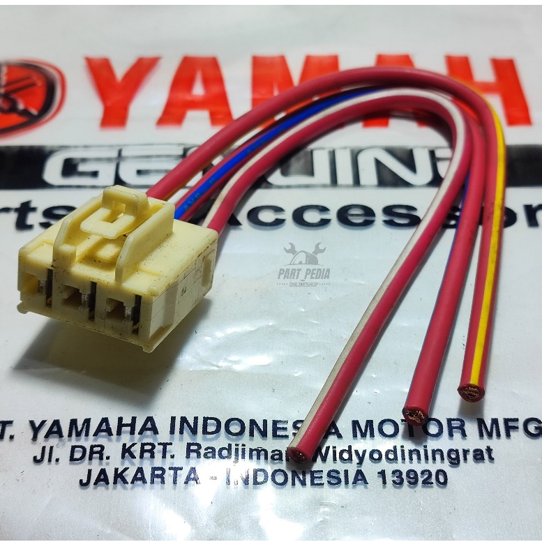 Jual Kabel Soket Spull Spool Sepul Soket Ecu Ecm Yamaha Aerox Lexi Freego Nmax Original