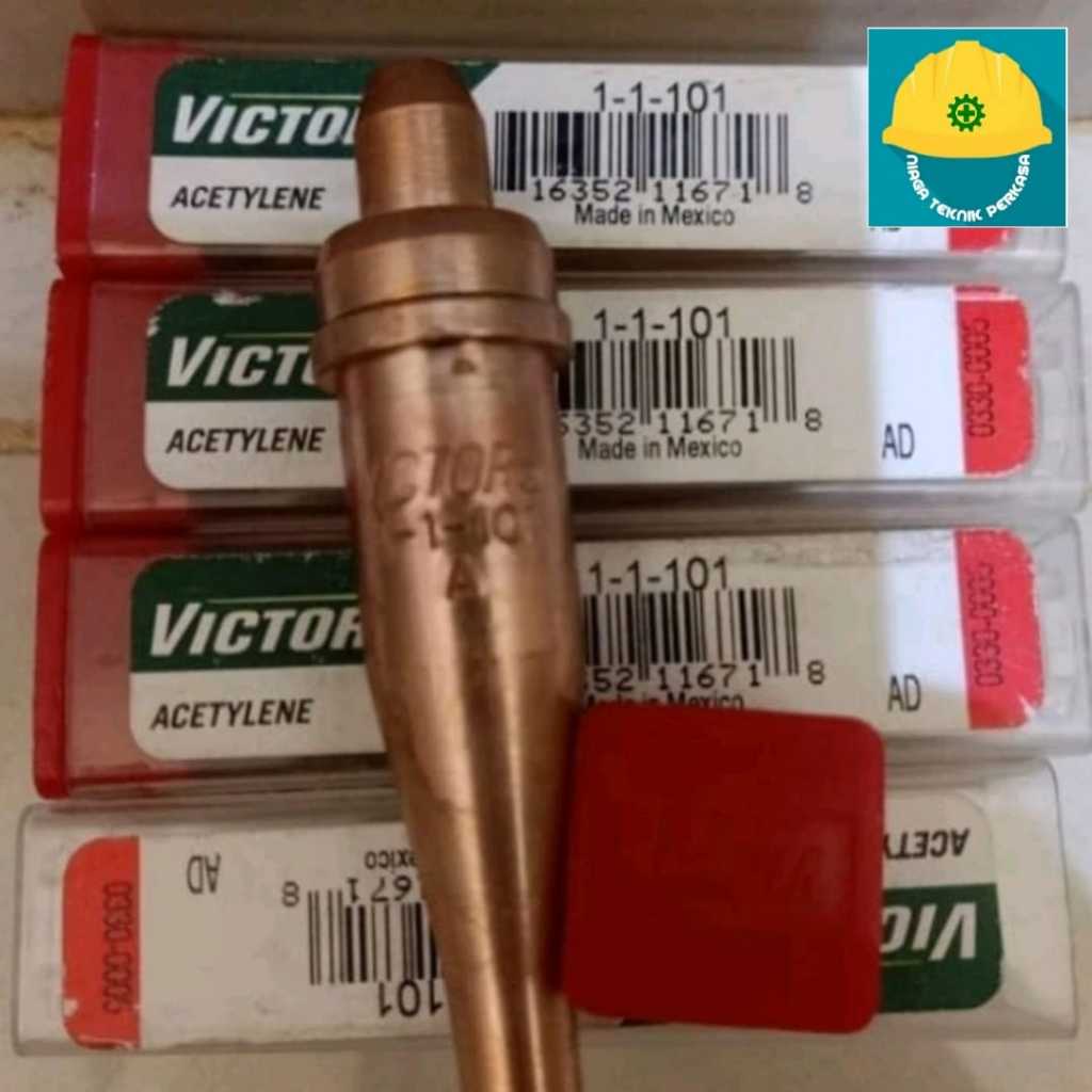 Jual Cutting Tip Victor 1-1-101 Nozzle Acetylene Victor 1-1-101 ...