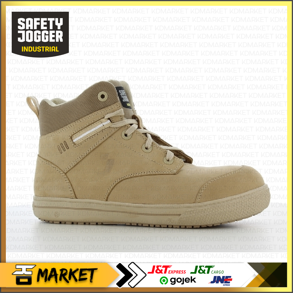 Jual Sepatu Safety Jogger Model CERRO SAND S3 MID Toecap Aluminium