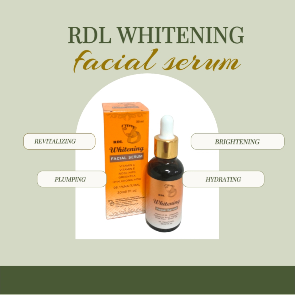 Jual FACIAL SERUM RDL / SERUM RDL WHITENING 30ML | Shopee Indonesia