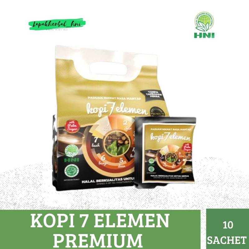 Jual Kopi Kesehatan Kopi Elemen Premium Isi Sachet Hni Hpai