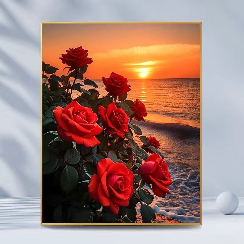 Jual 【40x50cm】 Paint By Number Kit Digital Oil Painting DIY Painting ...