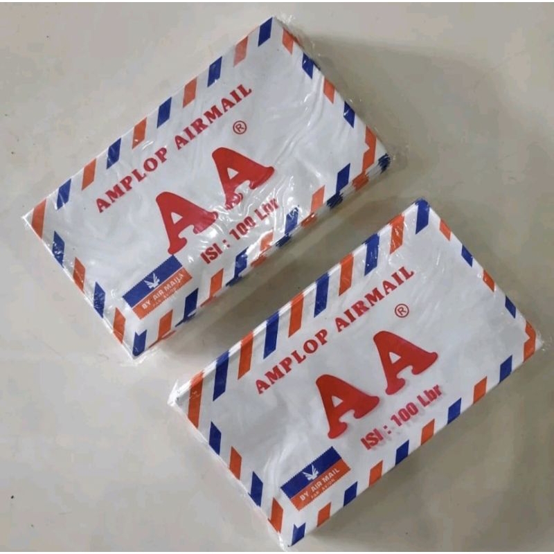 Jual Amplop Air Mail AA isi 100 lembar | Shopee Indonesia