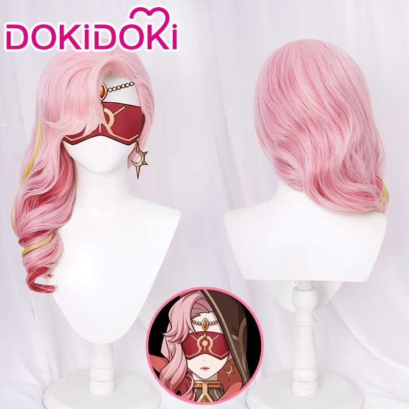 Jual [READY-JKT] Doki Doki - Babel Wig - Genshin Impact Cosplay Babel ...