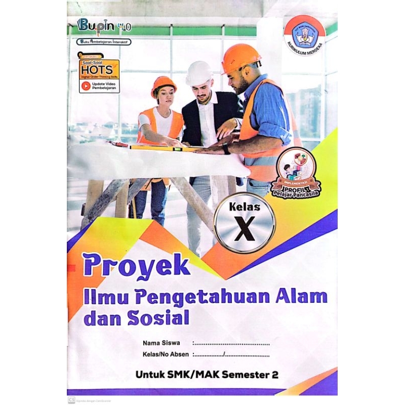 Jual Lks Smk Mak Proyek Ilmu Pengetahuan Alam Dan Sosial Ipas Kelas 10