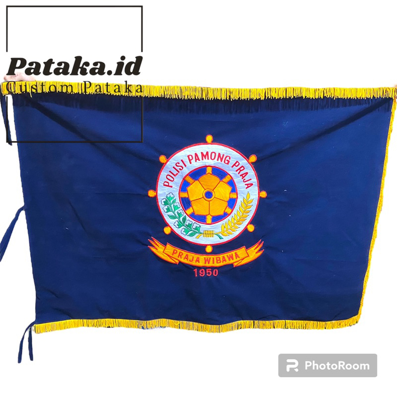 Jual Bendera Pataka Pol Pp 90x135 Custom Tulisan Shopee Indonesia