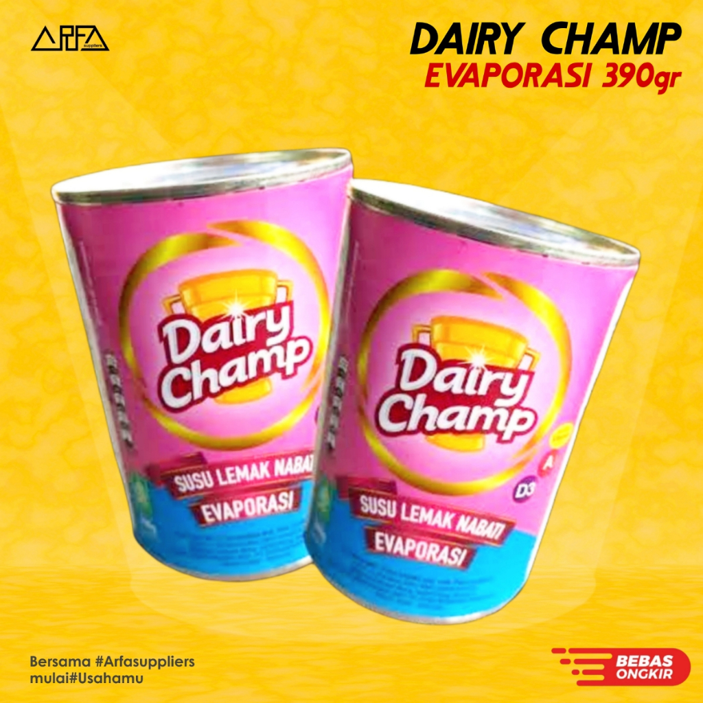 Jual Susu Evaporasi Dairy Champ | Shopee Indonesia