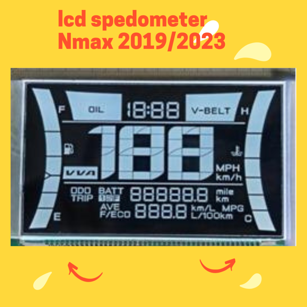 Jual Lcd spedometer yamaha Nmax 2019/2023 standar original Asli ...