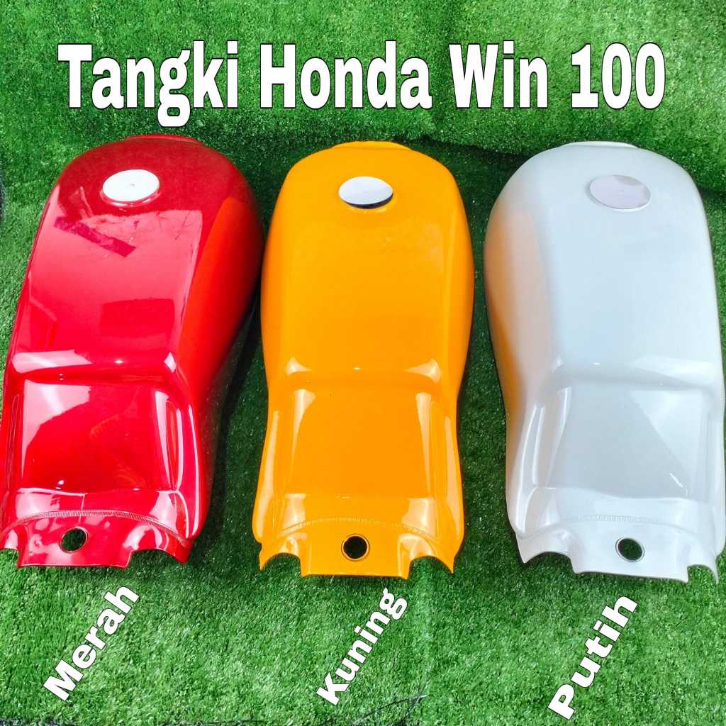 Jual TANGKI HONDA WIN 100 TANGKI WIN WARNA PUTIH KUNING MERAH IMPORT