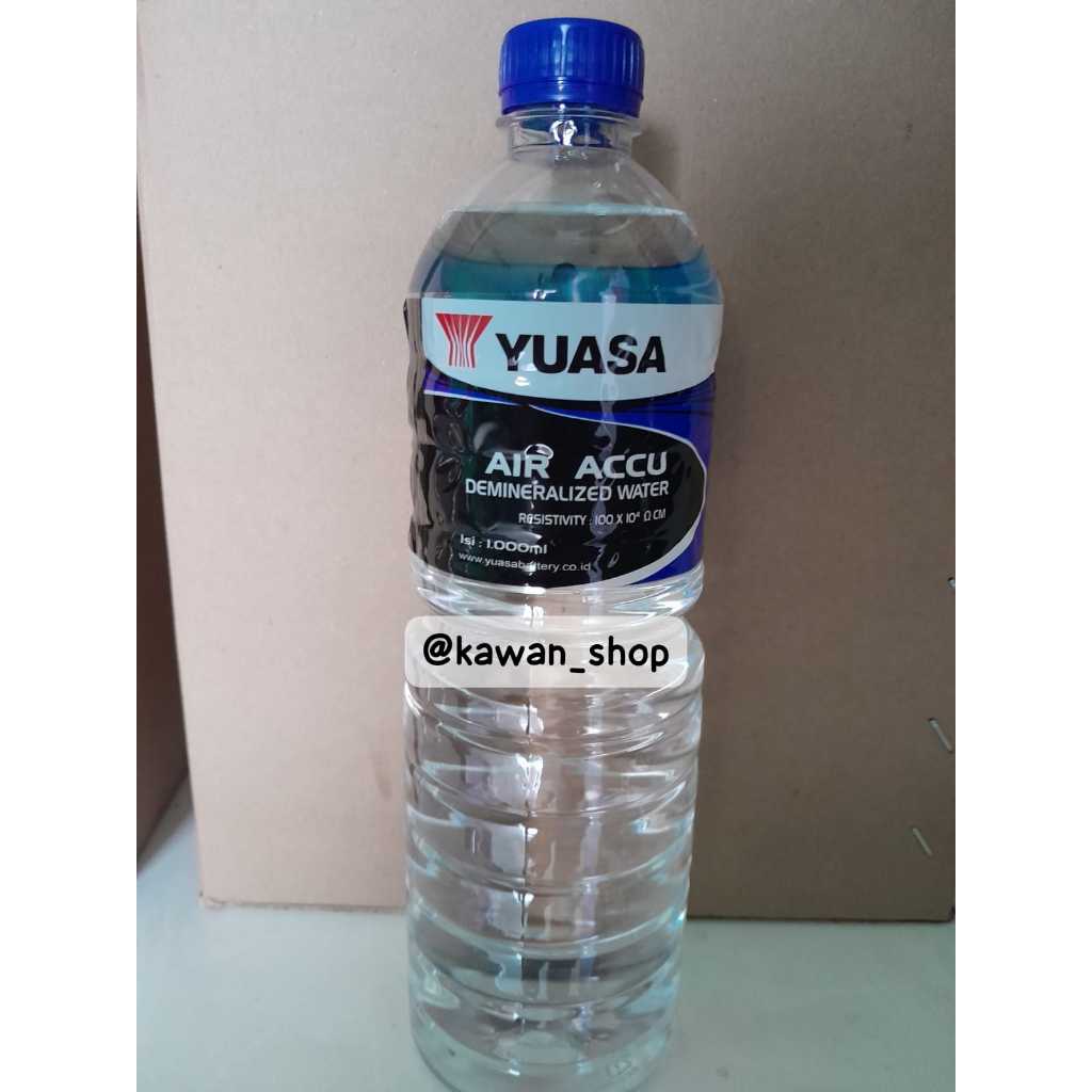 Jual Air Accu Yuasa 1000ml Air Aki Demineralized Water Shopee Indonesia 2350