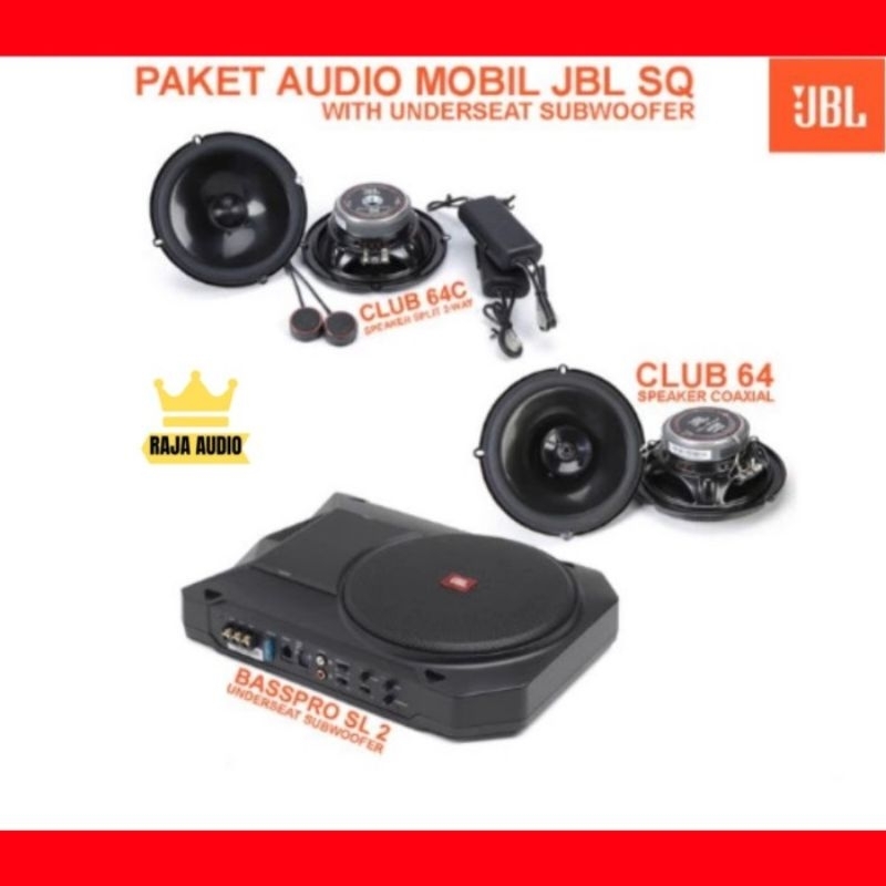 Jual Paket Audio Mobil Full Set Sound System JBL Club for SQ Sound ...