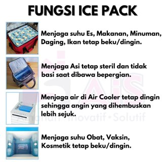 Jual ICEGELKU ICE PACK SIAP PAKAI ICE GEL PACK KOTAK BLUE PACK ICEPACK ...