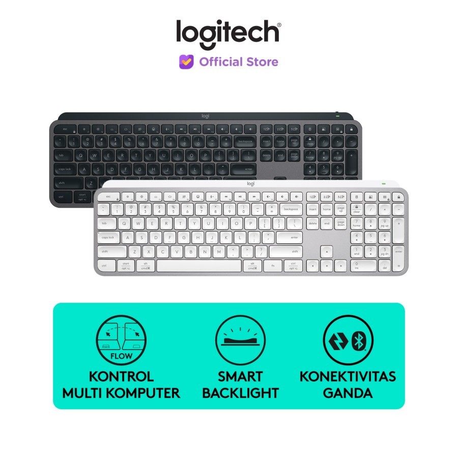 Jual Logitech Keyboard MX Keys S Wireless Keyboard Logitech Original ...