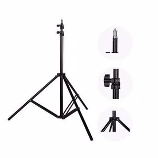 Tripod 2 Meter Free Holder Stand Handphone Tripod Ring Light Stabilizer Universal Mutifungsi