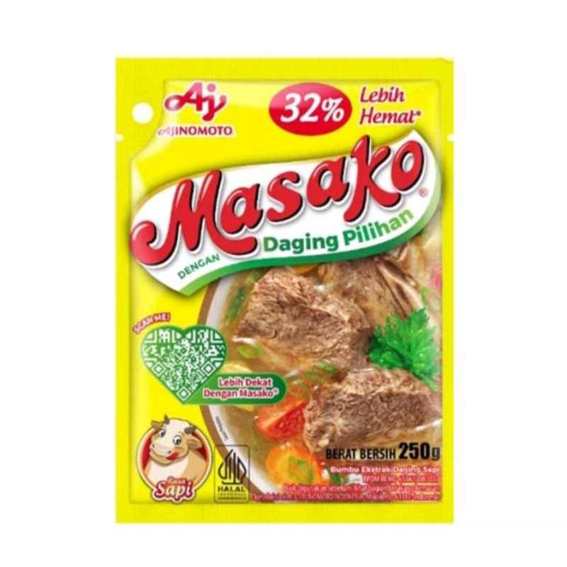 Jual MASAKO Penyedap Rasa 100/250gr | Shopee Indonesia