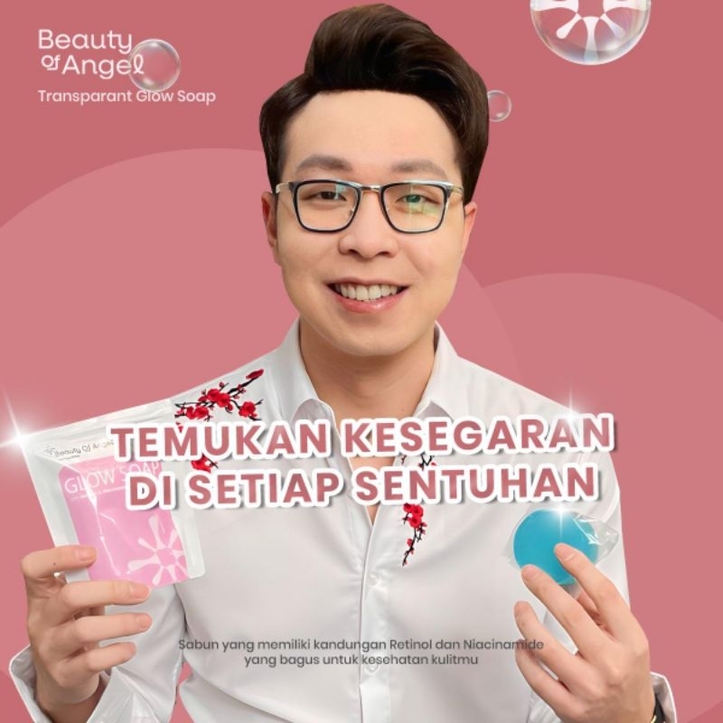Jual Beauty of Angle Glow soap with retinol salmon DNA Collagen 40gr ...