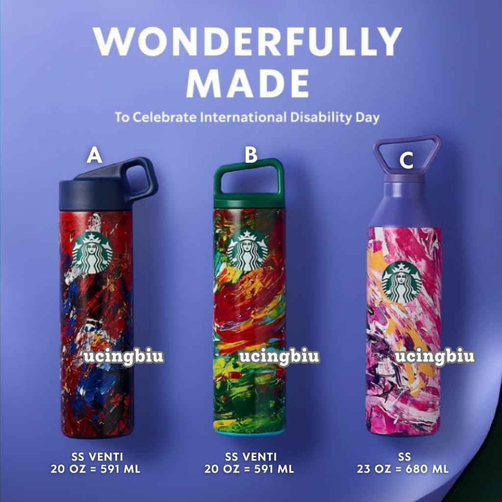 Jual STARBUCKS x MiiR Wonderfully Made Stainless Steel Tumbler for