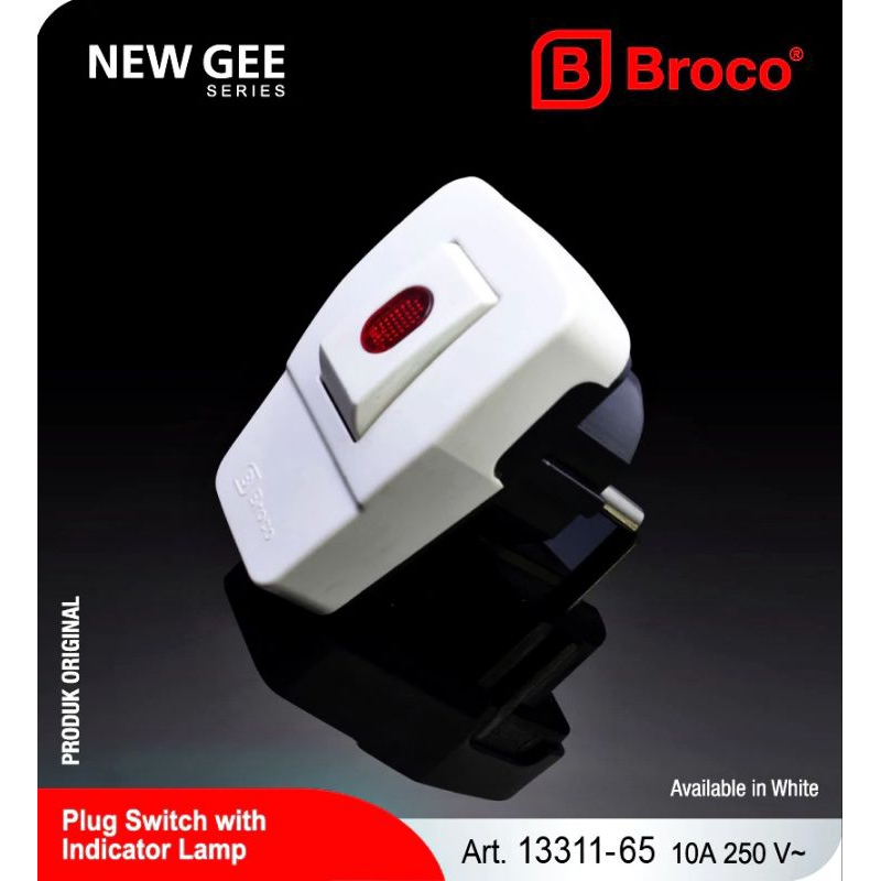 Jual Steker Lampu Broco 13311 - Steker + Saklar On Off Broco | Shopee ...
