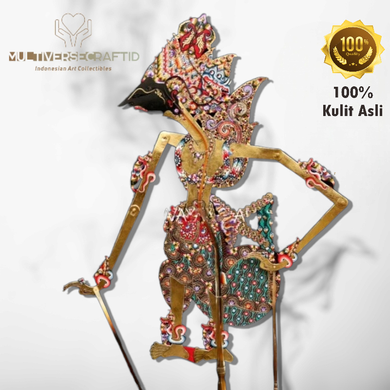 Jual Wayang Alusan Kulit Kerbau Asli Kresna Krisna Ukuran Standar Dalang Premium Shopee Indonesia