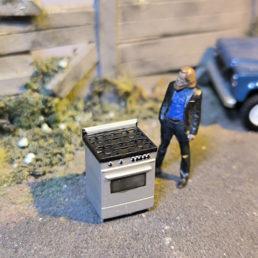 Jual Kompor Stove 4 Tungku 1/64 Scale - Aksesoris Diorama Miniatur ...