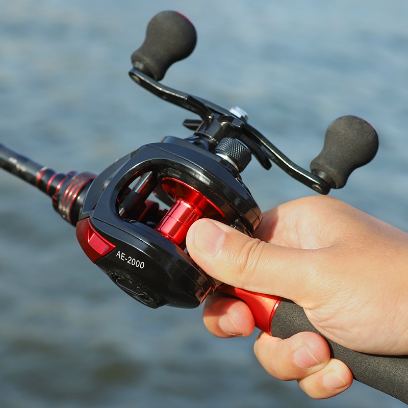 Jual 【Lucky Man】Reel/Roda pancing mikro tetesan air logam roda gulungan ...