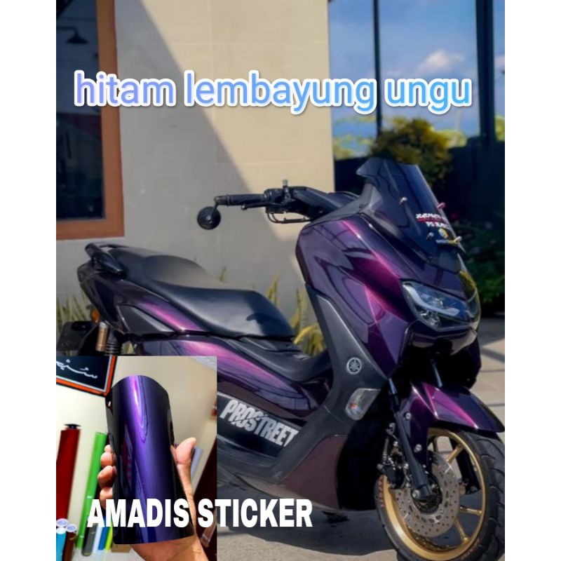 Jual Sticker Scotlite Moonlight Purple Super Glossy Premium Stiker