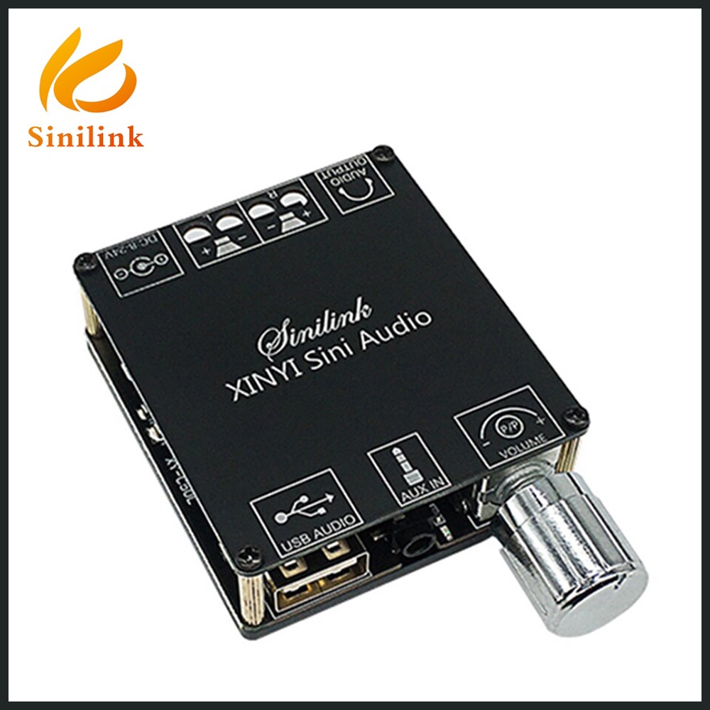 Jual Sinilink XINYI Audio Amplifier Stereo HiFi Bluetooth 5.0 Class D ...