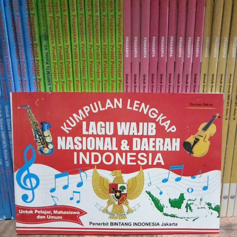 Jual Kumpulan lengkap lagu wajib nasional dan daerah Indonesia | Shopee