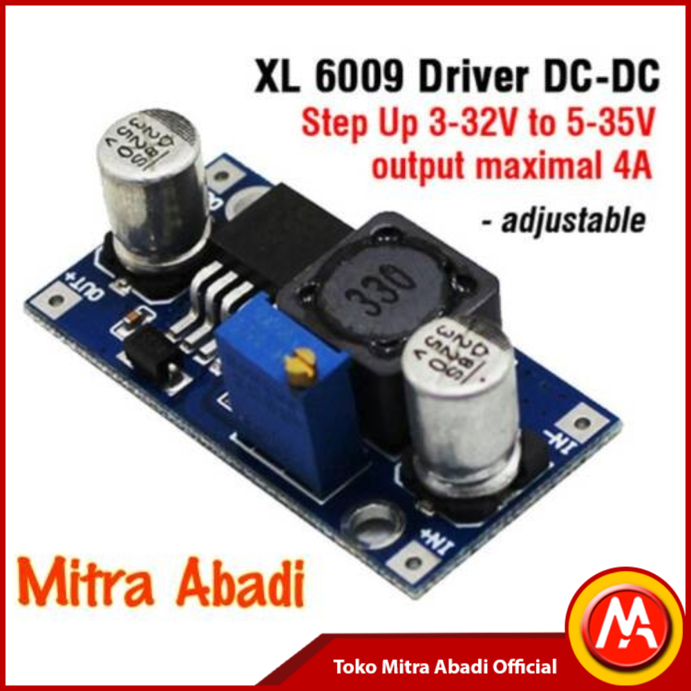 Jual Step UP Module Power Supply 4A 5V-35V DC-DC | Shopee Indonesia