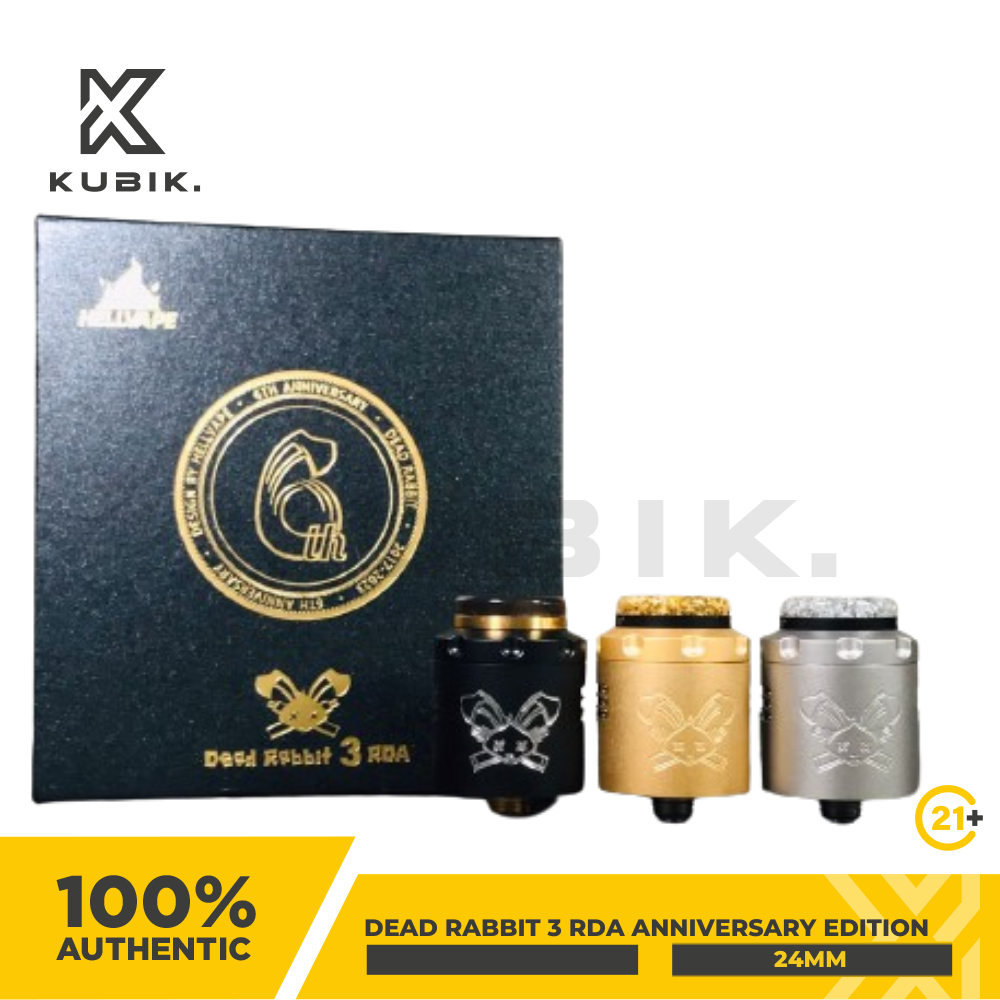 Jual Dead Rabbit RDA V3 Anniversary Edition 6th | Shopee Indonesia