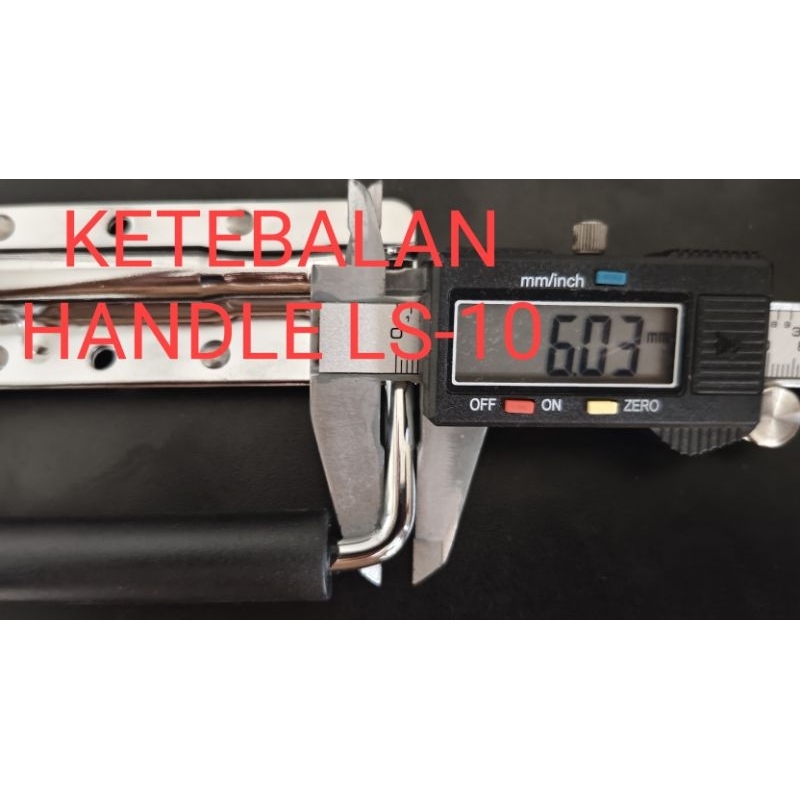 Jual HANDLE TEMPEL BOX HARDCASE LS-10 BESI CHROME HANDLE HARDCADE MIXER ...
