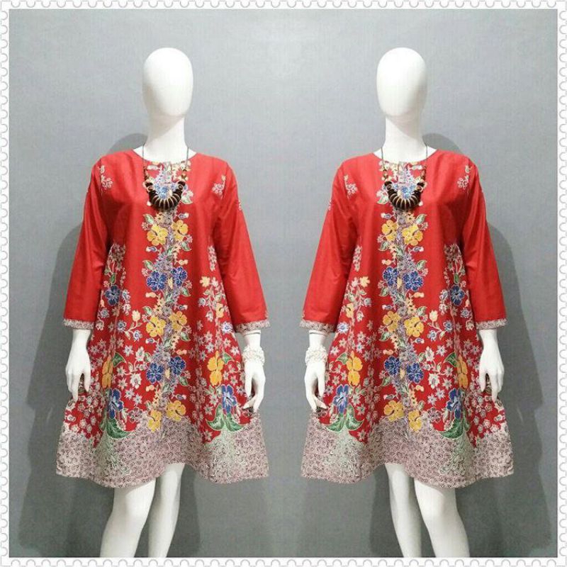 Jual TUNIK BATIK CANTIK DAN ELEGAN MODEL TERBARU 2024 BAJU BATIK PESTA   Id 11134207 7r98w Lowwc2k6d20q1c