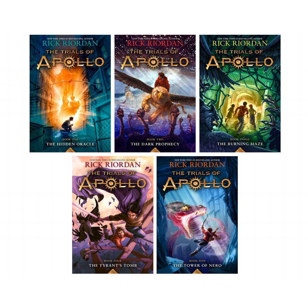 Jual [indonesia] Bestseller Buku Novel Rick Riordan Seri Apollo The