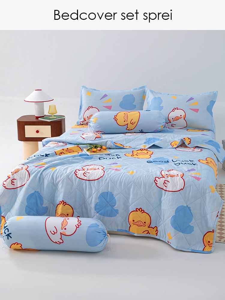 Jual BedCover Selimut Set Kamar Tidur Sprei, Sarung Bantal, & Sarung ...