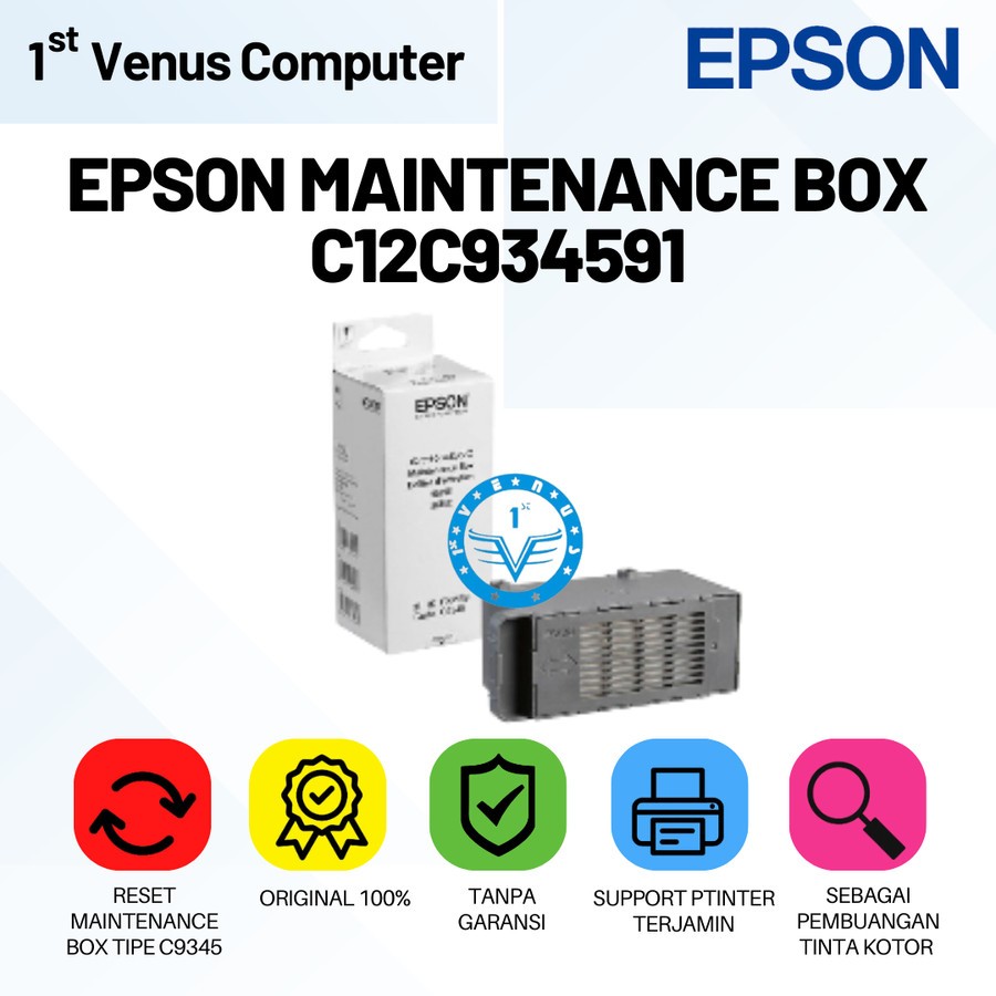 Jual Maintenance Box C9345 Epson L15150 L15160 L6550 L6580 Et 5800 Shopee Indonesia 5224