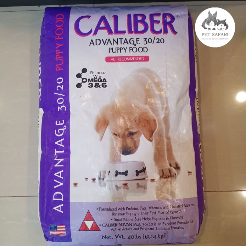 Jual Dog Food Caliber Puppy All Breeds 40lbs 18kg Shopee Indonesia