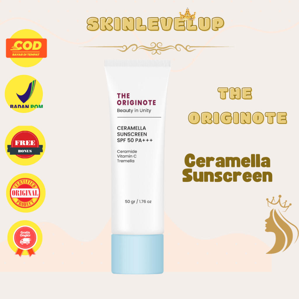 Jual The Originote Ceramella Sunscreen SPF 50 PA++++ | Shopee Indonesia