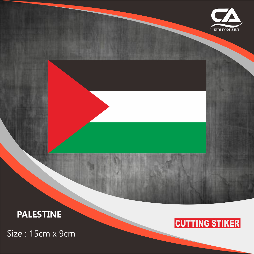 Jual STIKER CUTTING BENDERA PALESTINE | Shopee Indonesia