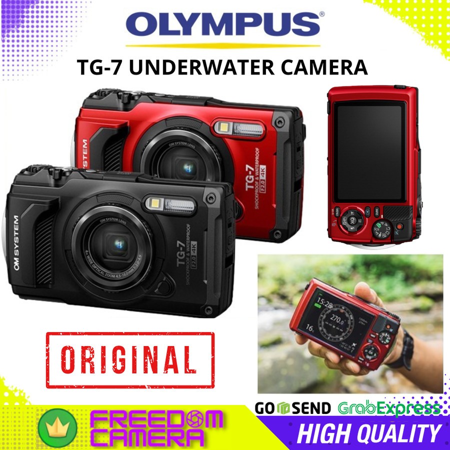 Jual Olympus Tough tg7 tg 7 Digital Pocket Camera Underwater Original