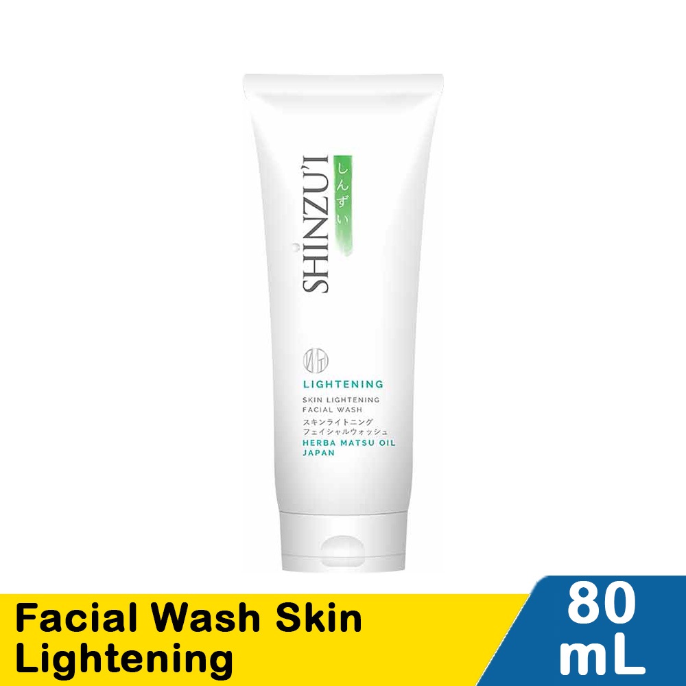 Jual Shinzu'i Facial Wash Skin Lightening 80Ml | Shopee Indonesia