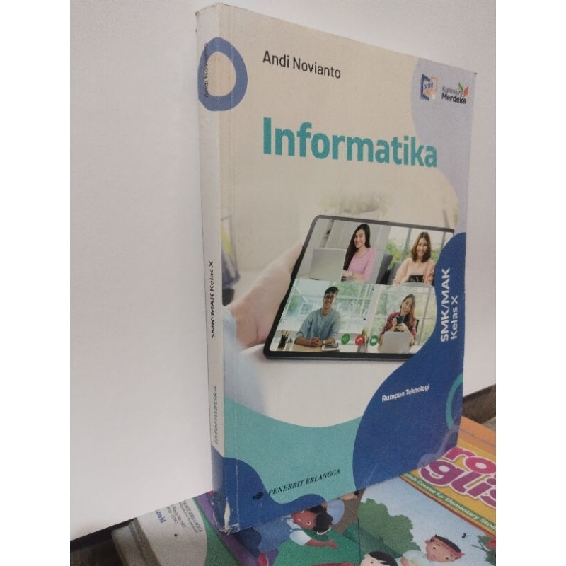 Jual BUKU INFORMATIKA UNTUK KELAS 10/X/2 SMK/MAK ERLANGGA KURMER ...