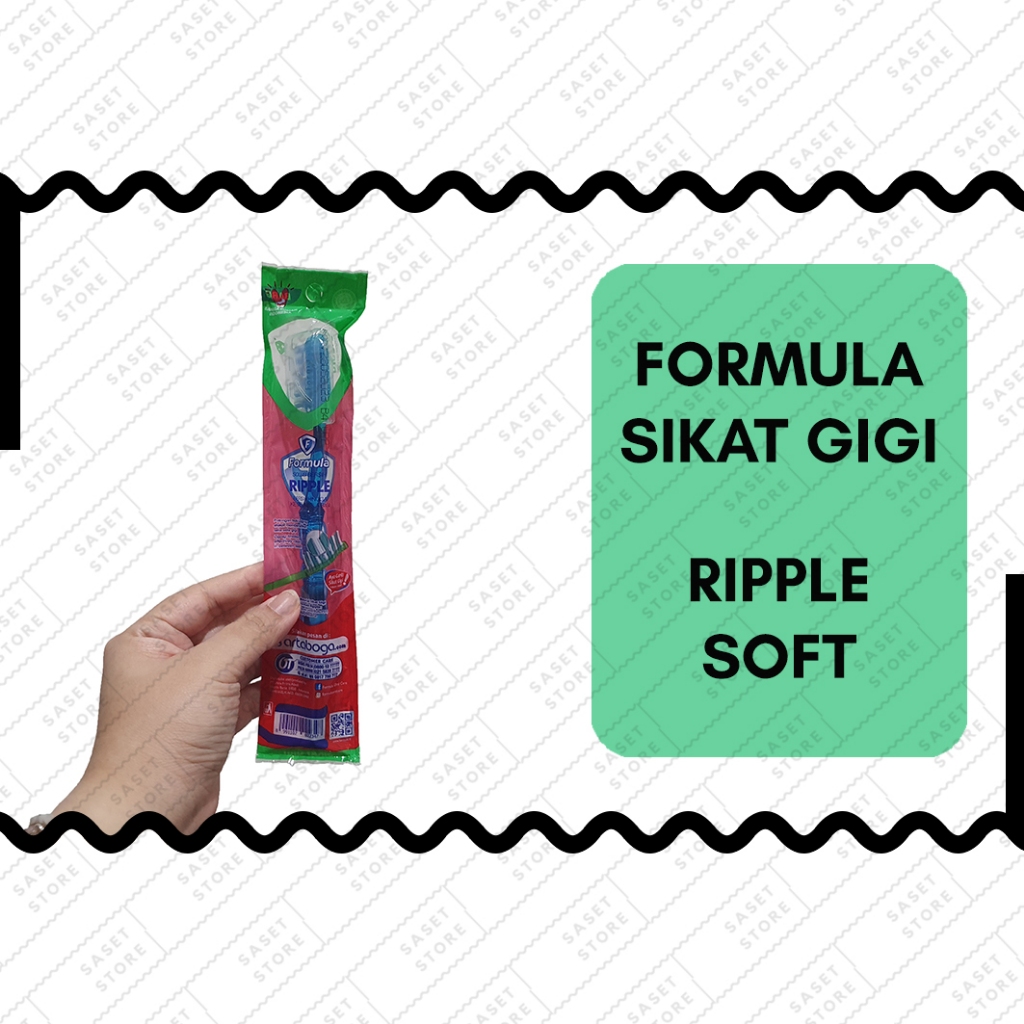 Jual Formula Sikat Gigi Ripple Soft 1s Toothbrush | Shopee Indonesia