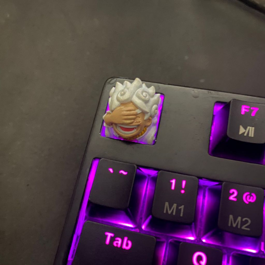 Jual One Piece Luffy Gear 5 Artisan Keycap For Cherry MX Switch Gateron ...