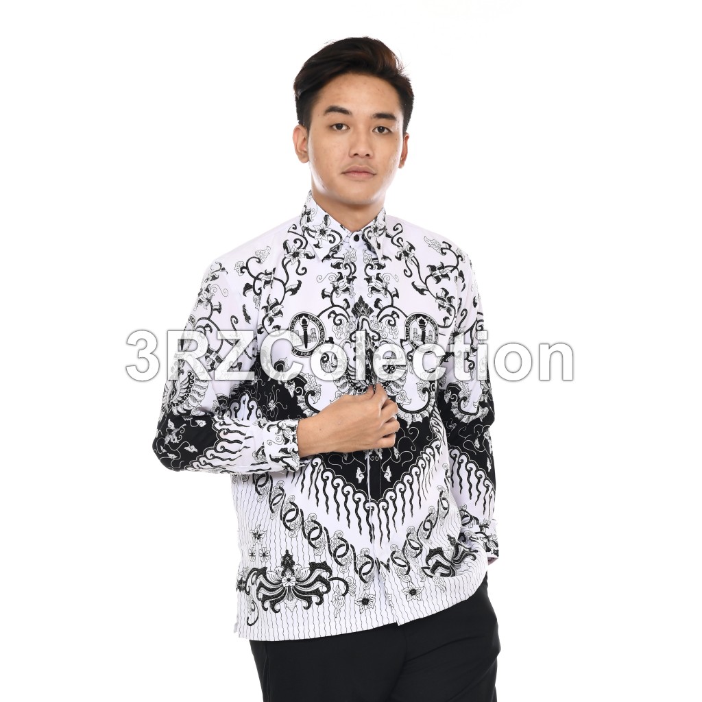 Jual Batik PGRI Pria Eksklusif - Seragam Guru ASN - Batik Resmi ...