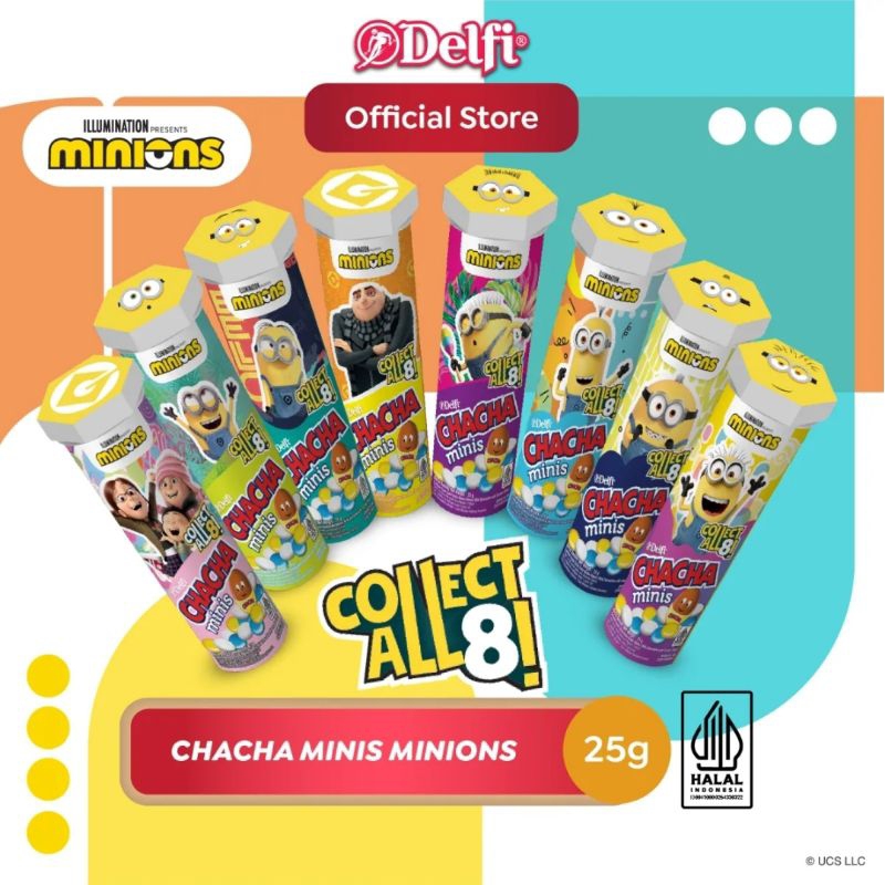 Jual Chacha Minis Minion 25 g | Shopee Indonesia