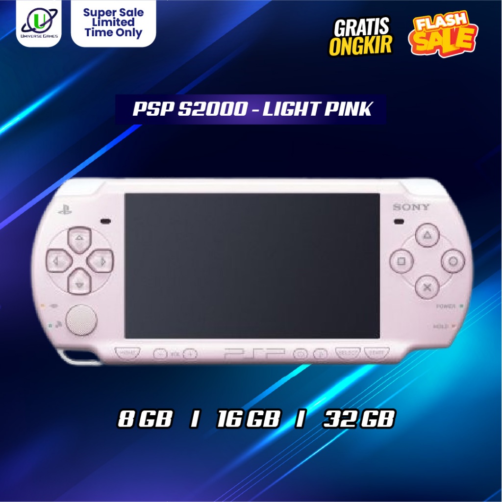 Jual PSP Sony Second Hen 3000 / 2000 / 1000 - Konsol Game Genggam 8 Gb ...