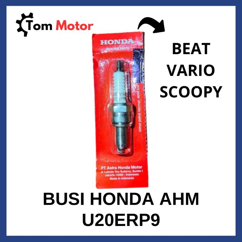 Jual Busi Ahm Spark Plug Motor Honda U Epr Beat Vario Scoopy Shopee Indonesia